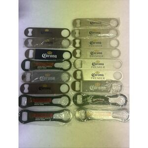 Lot of 17 Corona & Jägermeister Bottle Openers New Bar Tools